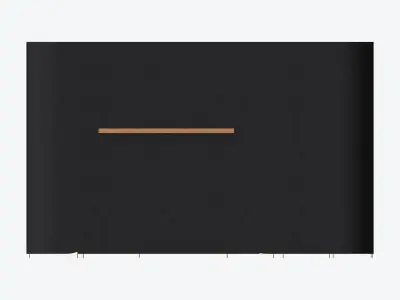 Booth - Simplicity - Type 5 Low-poly 3D model