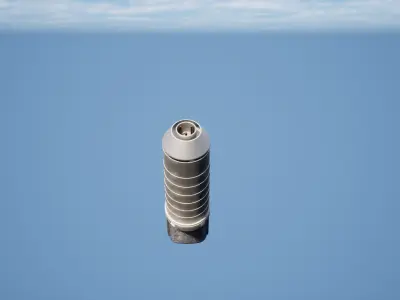 High Quality Studio Microphone - NewmannU87 3D model