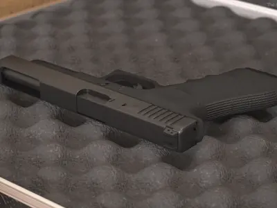 Glock G34 Gen 3 3D model