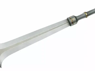 Sword 25 Low-poly 3D model