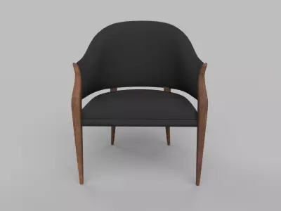 chair Low-poly 3D model