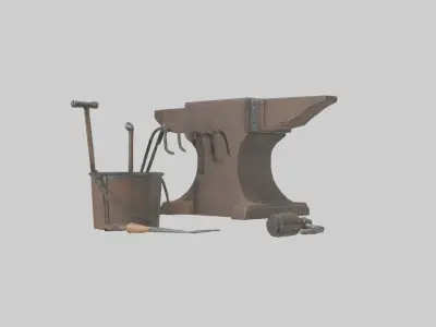 Smithingtools Model Low-poly 3D model