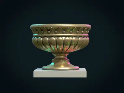 Garden Vase 3D print model