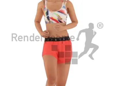 Sophia Animated 008 Jogging