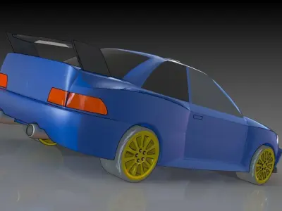 Subaru Impreza Free 3D print model