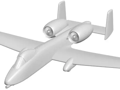 Aircraft 12 3D model