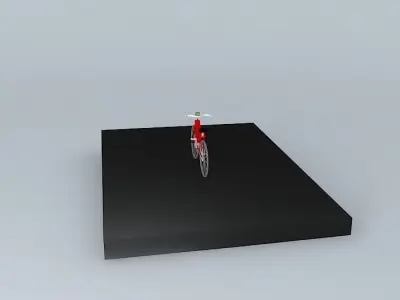 Red Bike Free 3D model