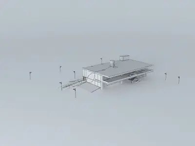 3d Printing Factory Free 3D model