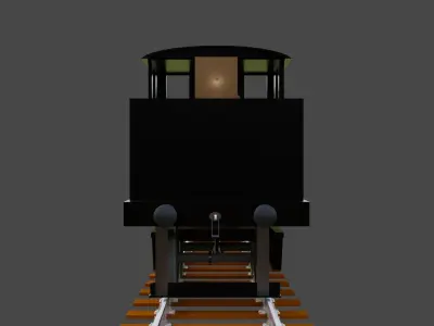 two truck climax 3D model