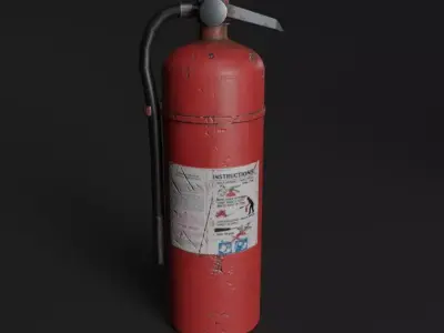 Propane Tanks Low-poly 3D model