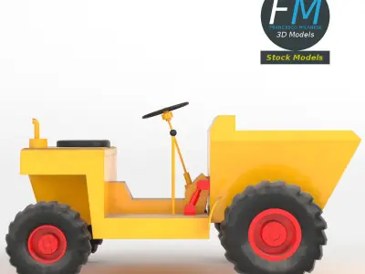 Tipper base mesh 3D model