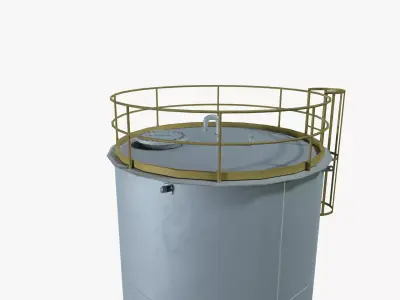 Chemical Tank 3D model purchase