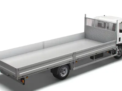 Isuzu Elf Rigid body truck 2021 3D model