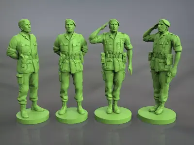Commandos 3D print model