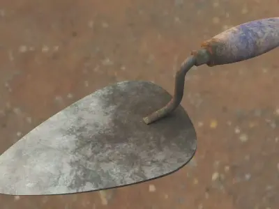 Trowel - Mala 3D model