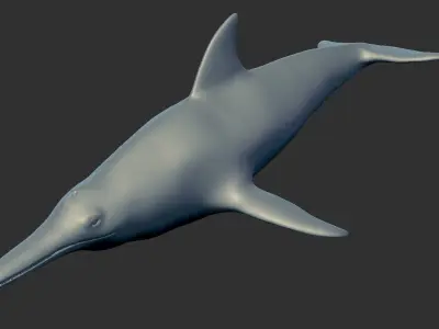 Prehistoric Dolpin 3D 3D model