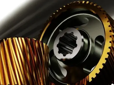 Gears two Free 3D model