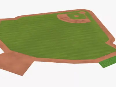 Baseball Diamond 3D model