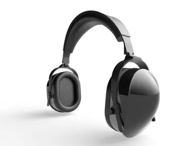 Safety Earmuffs 01 3D model