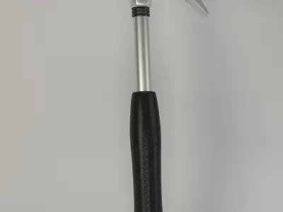 Steel Claw Hammer 3D model