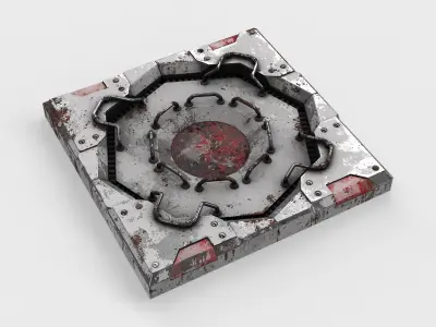 panel scifi 11 3D model