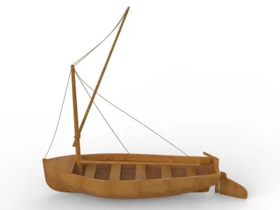 Sail Boat 3D model purchase