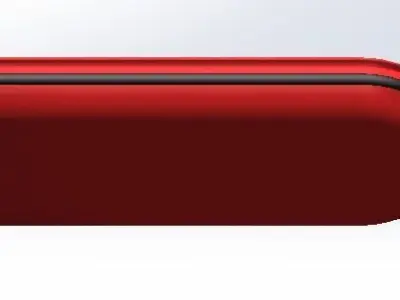 inflatable boat 3D model