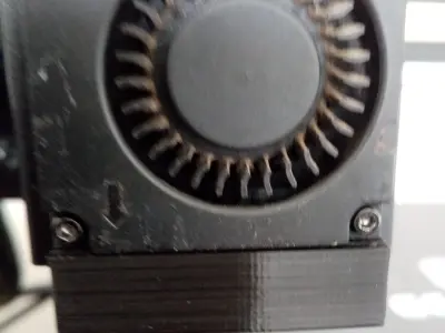 Fan Duct for Geeetech A20 easy print Free 3D print model