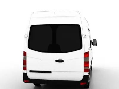 Mercedes Benz Sprinter L2H2 2009 Ambulance EU 3D model