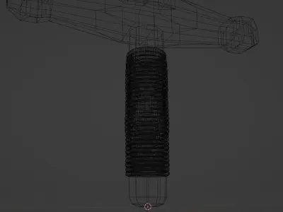 Longsword Low-poly 3D model buy