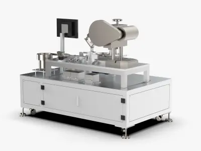 Automatic  Electronic Lock Assembly Machine 3D model