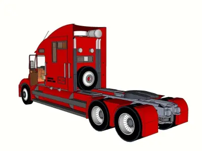 Delivery Truck 3D print model
