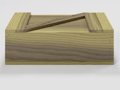 Japanese Tool Box 3D model