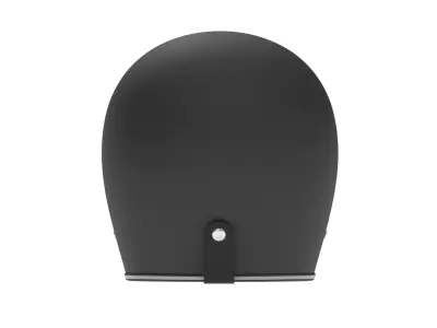 Scooter Motorcycle Helmet Vintage 3D Model Low-poly 3D model