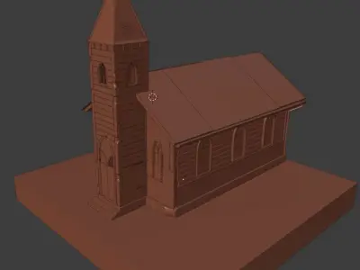 Old chapel  3D model