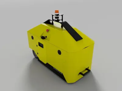 Sherpa Machine Rig Model package carrier 3D model