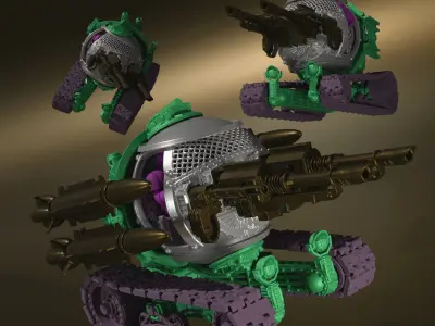 THE SWIFT TANK Free 3D print model