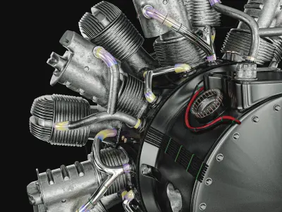 Aircraft Engine   3D model