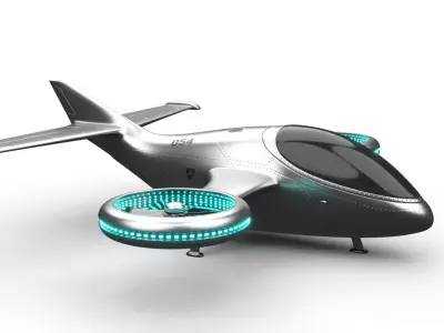 light vtol aircraft 3D model
