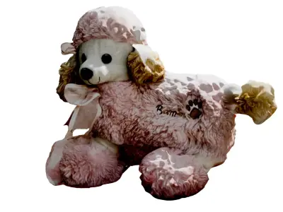 Stuffed Toy Sheep Low-poly 3D model