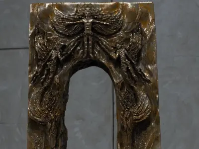 Archway Reptilian ancient  3D model