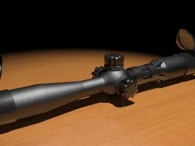 Sniper Scope 3D model get