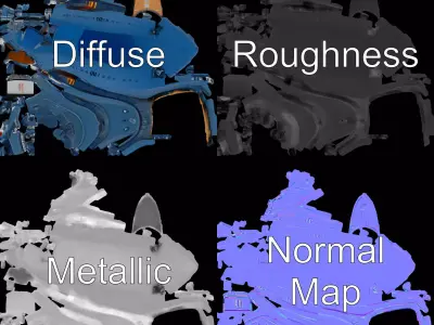 Sleek Luxury Yacht model pack Low-poly 3D model