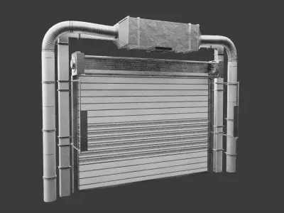 A collection for industrial elements  Free 3D model
