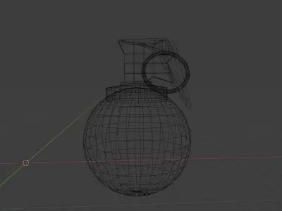 grenade Free 3D model 4