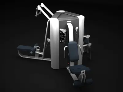 Multistation Tower Machine 3D model