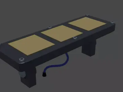 FOCUS 3 SQUARE LED 3D model