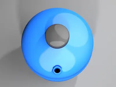 Plastic Water Tank 2 3D model