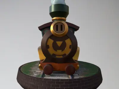Zelda Spirit Tracks train Miniature 3D print model
