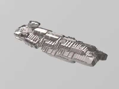 FLEET CORE - SG9 TRX-90A HEAVY CRUISER 3D print model